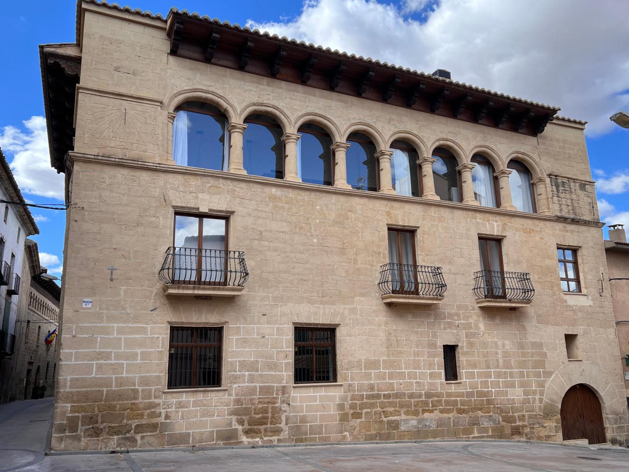 Hotel Palacio Baron De Andilla Valdealgorfa Bagian luar foto